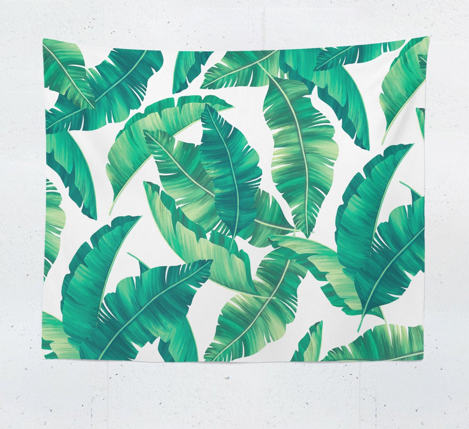 Banana leaf tapestry hot sale