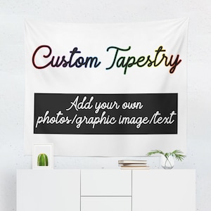 Personalized Tapestry / Make Your Own Tapestry Wall Hanging, Custom Tapestry, Photo Collage Tapestry / Friendship Wall Hanging
