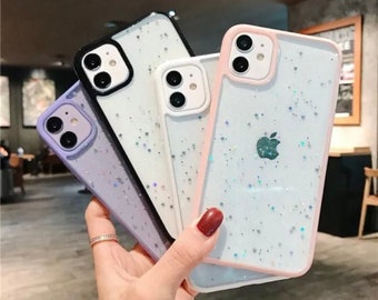 Glitter Iphone Case Etsy Uk