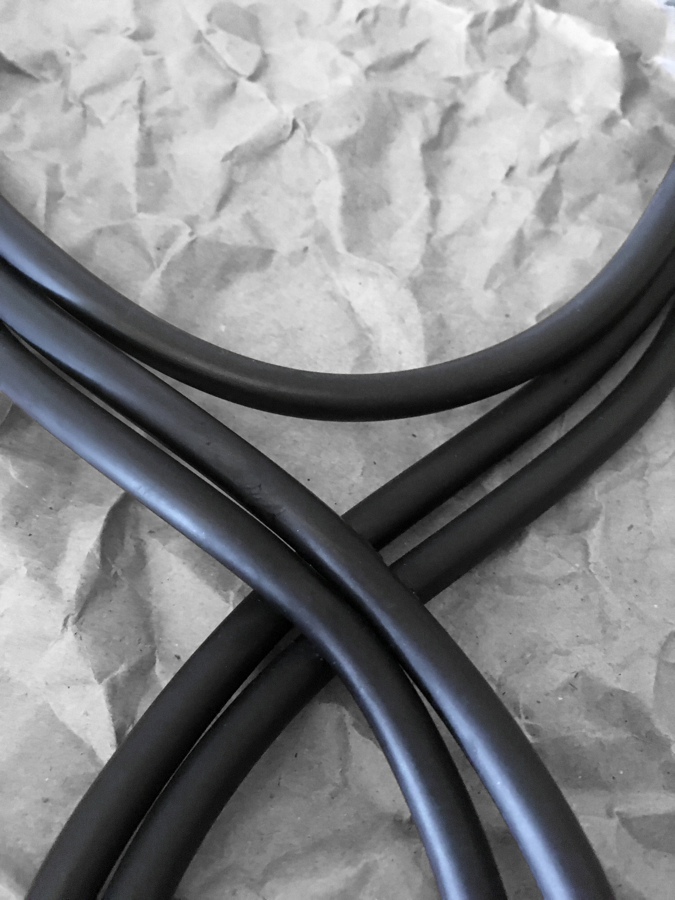 Statement necklace rubber necklace natural rubber jewellery Etsy