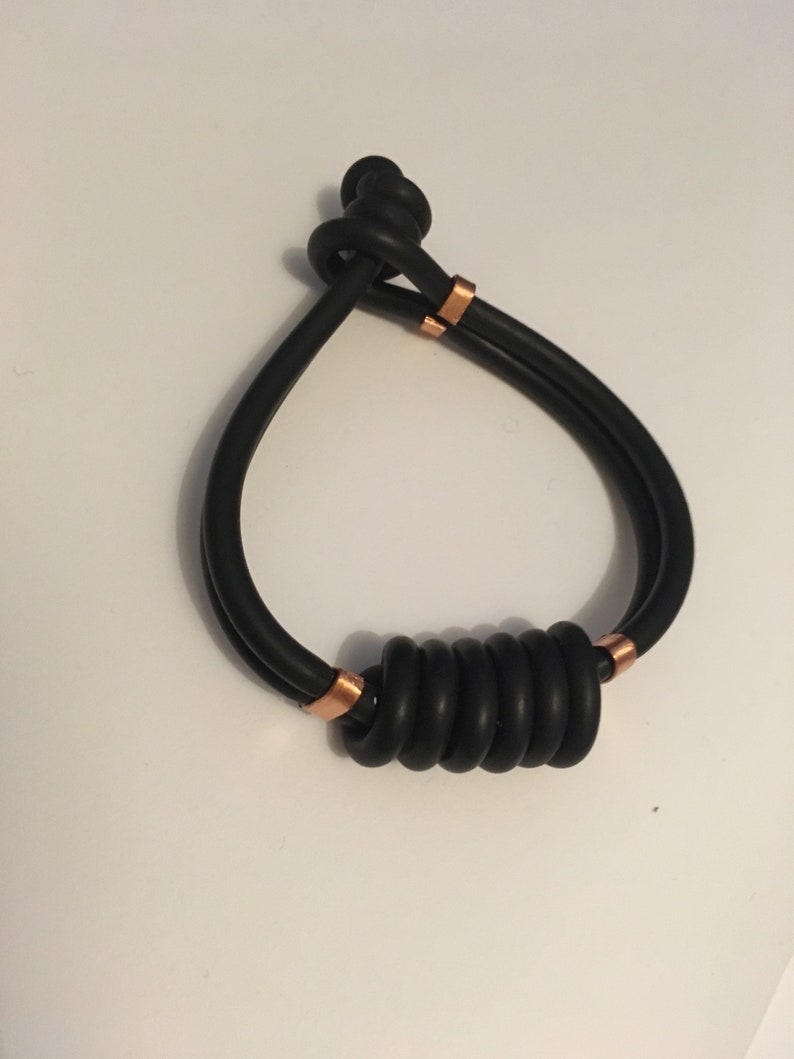 Natural Rubber Bracelet Caoutchouc Jewellery Rubber Etsy