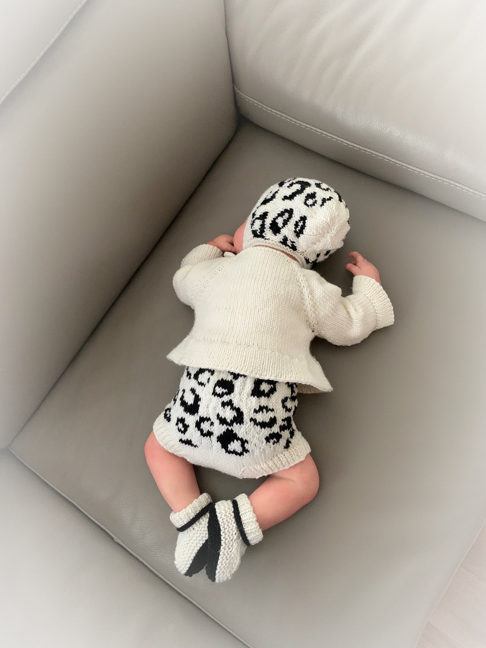 A sable 4 Piece Set Knitting Pattern Set for Reborn Etsy UK