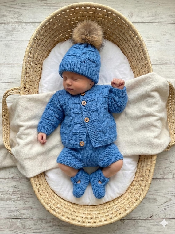 Poppy Reborn Doll Knitting Pattern – 4 Piece Set (PDF Pattern)