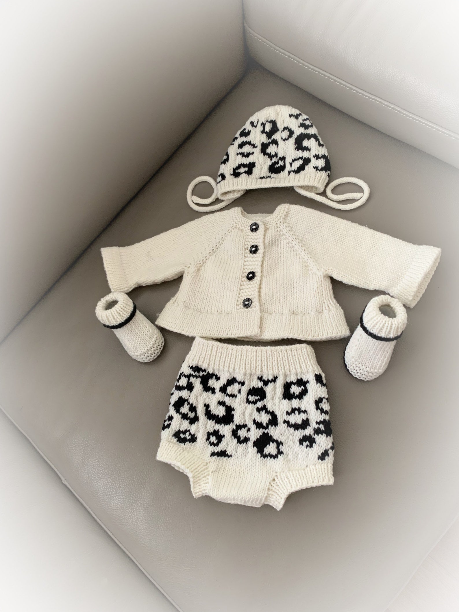 A sable 4 Piece Set Knitting Pattern Set for Reborn Etsy UK