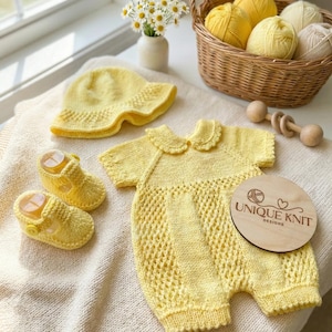 Ein Clover Strickmuster für Reborn Puppe 16 -22 ”oder 0-3 Monate alte Baby