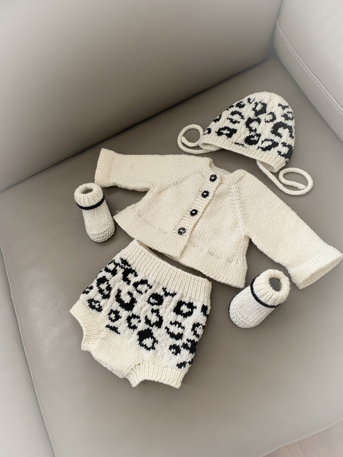 A sable 4 Piece Set Knitting Pattern Set for Reborn Etsy UK