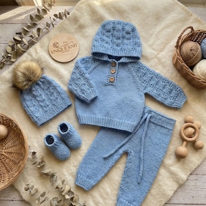 Patroon Dubai hoodieset - 16-22" reborn-pop of baby van 0-3 maanden (pdf-patroon)