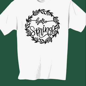 Hello Spring Tee