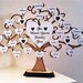 Personalised Family Tree Mothers Day Gift for Anniversary Birthday  Wedding Ancestry Gift for Mum etc 