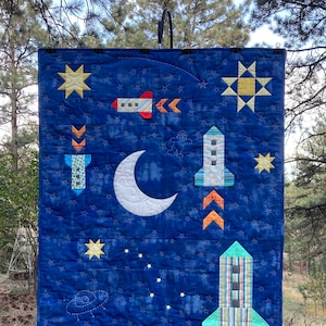 To the Moon and Back Digital Baby Quilt Pattern