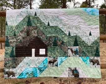 Mountain Oasis Quilt Pattern PDF