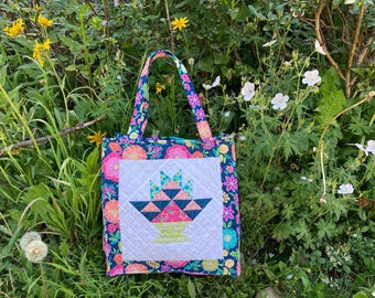 Quilter's Tote Bag Pattern PDF