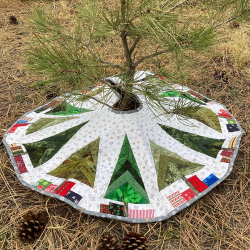 Wedgwood Tree Skirt PDF Pattern Etsy