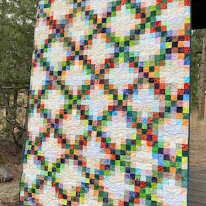 Scrap Buster Irish Chain Digital Quilt Pattern