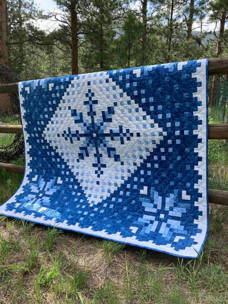 Fair Isle Quilt Pattern PDF Etsy