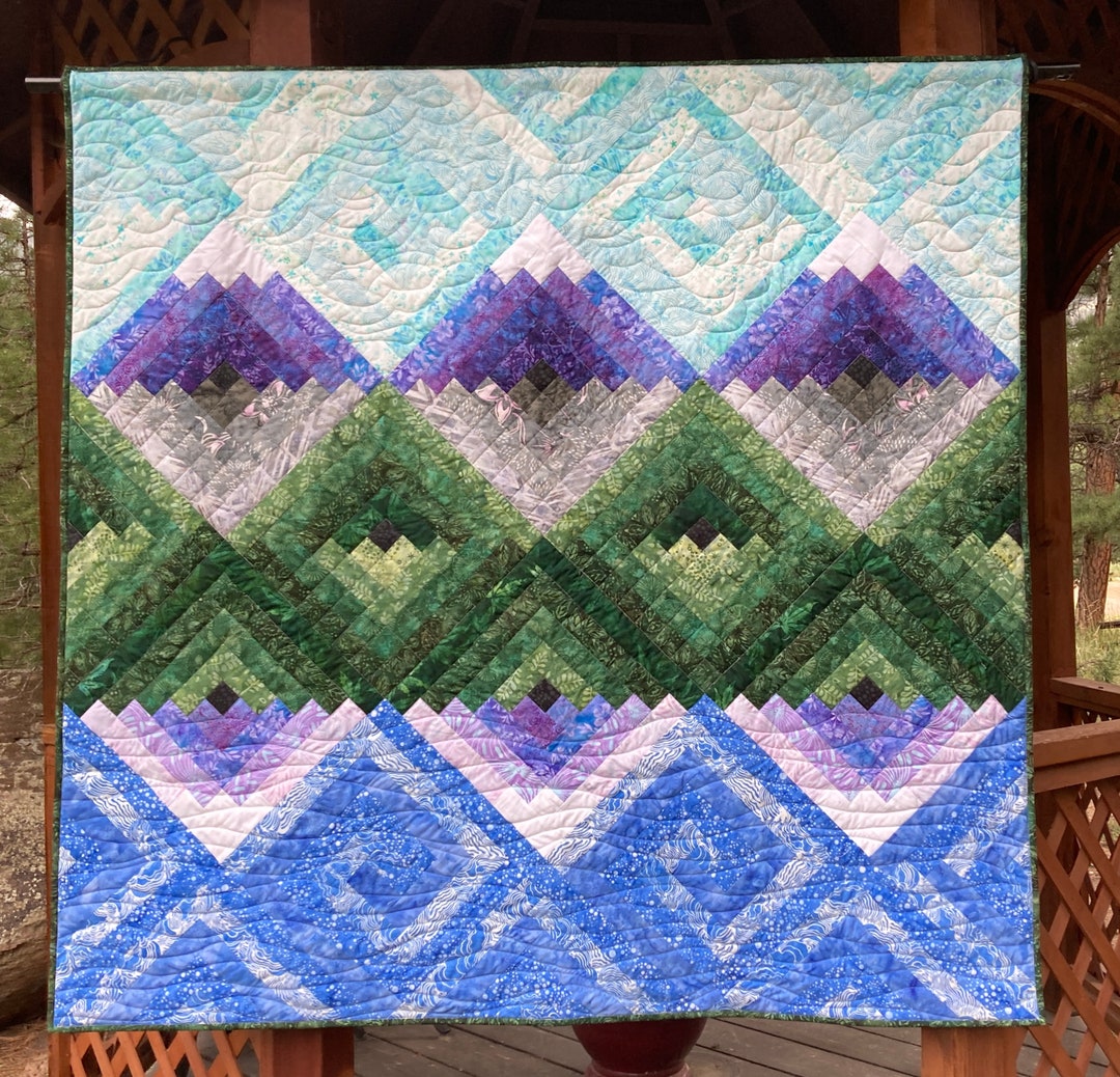 Mountain's Majesty Quilt Digital Pattern Etsy