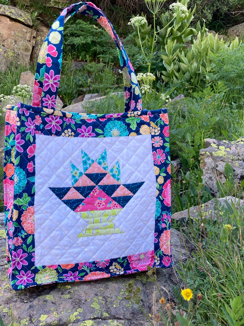 Quilter's Tote Bag Pattern PDF image 2