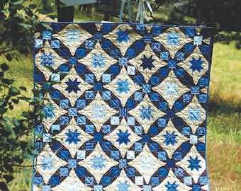 Waves Upon the Sand Quilt Pattern PDF