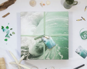 Cornish Wrapping Paper | Porthleven's Perfect Curl | Matching Gift Tag | Photographic Gift Wrap |