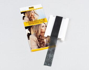 Vlieseline Kantenband 20 mm x 5 m grafit  schwarz Band Vlieseline T20