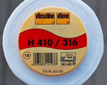 Rollenware Freudenberg H410 Vlieseline Vilene Bügeleinlage Vlieseinlage 90cm x25m