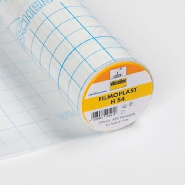 Filmoplast H54 Meterware Selbstklebende Stickunterlage zum Ausreißen 54,5 cm breit Freudenberg