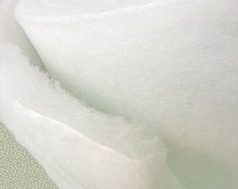 Volume fleece, non-woven wadding, Diolen upholstery wadding, approx. 30 mm thick, 280 g fleece, various widths