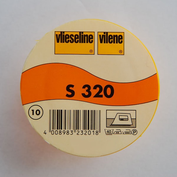 Vlieseline S320 Meterware Bügeleinlage Schabrackeneinlage Vlieseline S 320 Raffhalter 90 cm breit