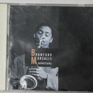 Japanese Pressing  Branford Marsalis CD  Selections  CBS/Sony Inc. 32DP 784   1987 Reissue Free Shipping