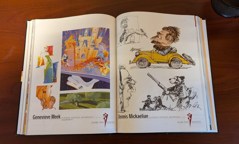 The Black Book Illustration 2003 Edition -  Hardcover Printed in Spain - Source Book from 2003