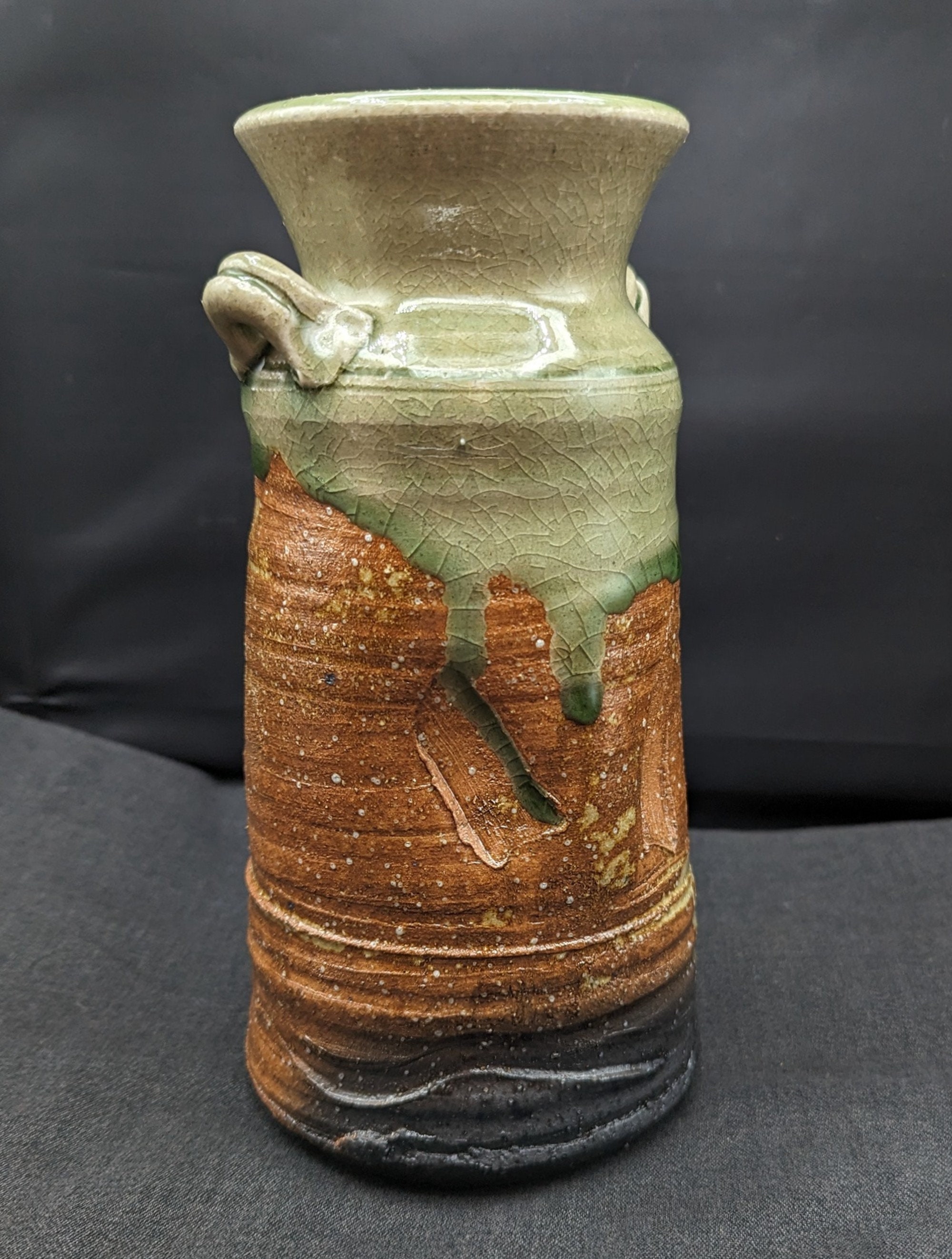 伊賀焼 Iga ware 竹花入 Vase 井村侊生 N16 伊賀焼 Iga ware 竹花入 Vase 井村侊生 N16 伊賀焼 Iga ware 竹花入