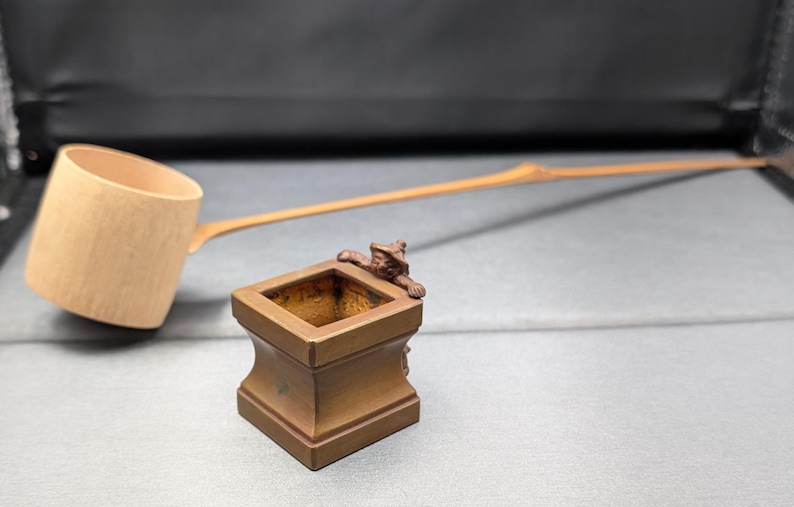 Japanese Tea Ceremony Set - Vintage Set 12 Pieces Including Matcha Accessories Original Wooden Box, 3 Types of Tea Bowls, 2 Lacquer Natsume