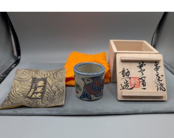 楽焼 抹茶碗 高級茶碗 木箱・紙袋付き 五郎窯 正五郎 緑釉 侘び風