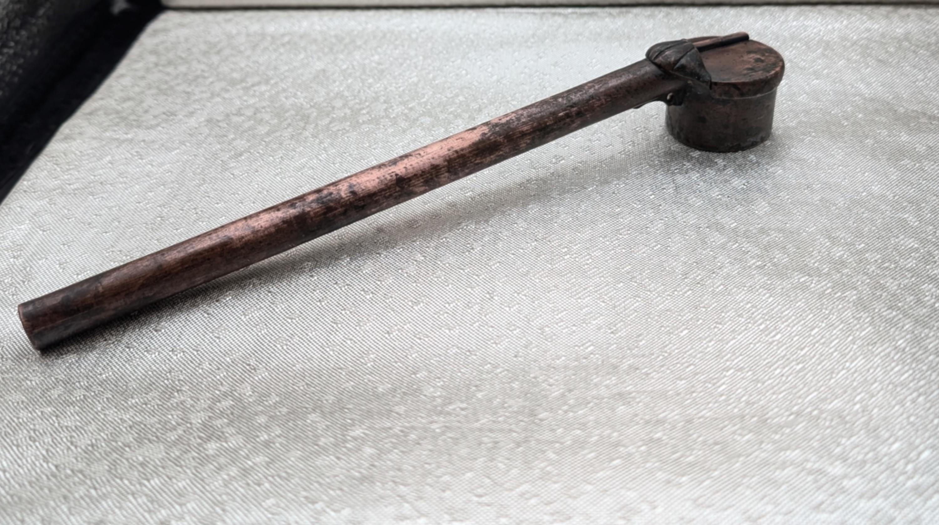 ヴィンテージ銅製矢立 - 明治時代の書道セット - Etsy 日本