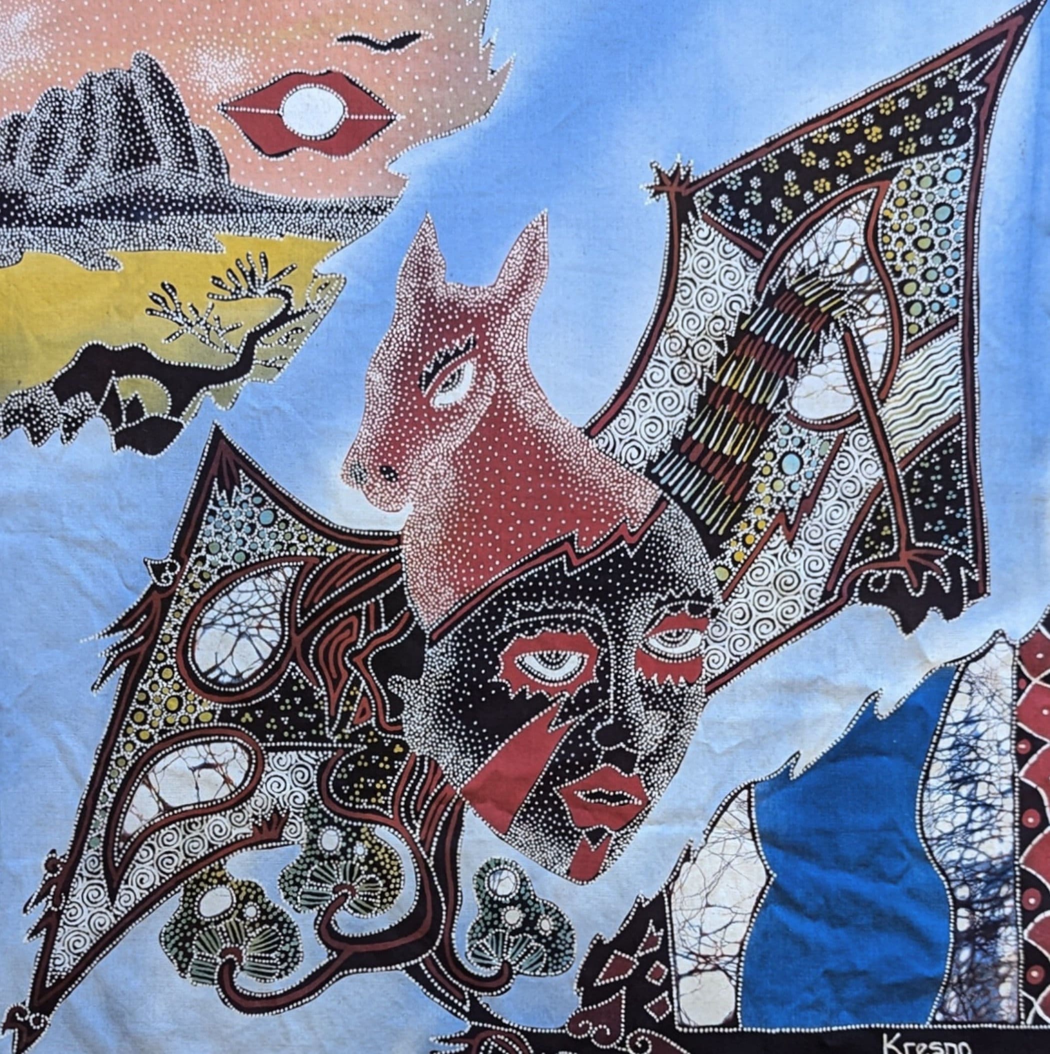 Production De Batik - Outil à Bec Verseur - Canting. Tjanting Image