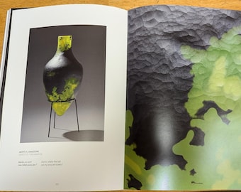 Rare Museum Book Amphore Métaphore Exhibition by Philip Baldwin and Monica Guggisberg Among Foremost International Artists Working in Glass