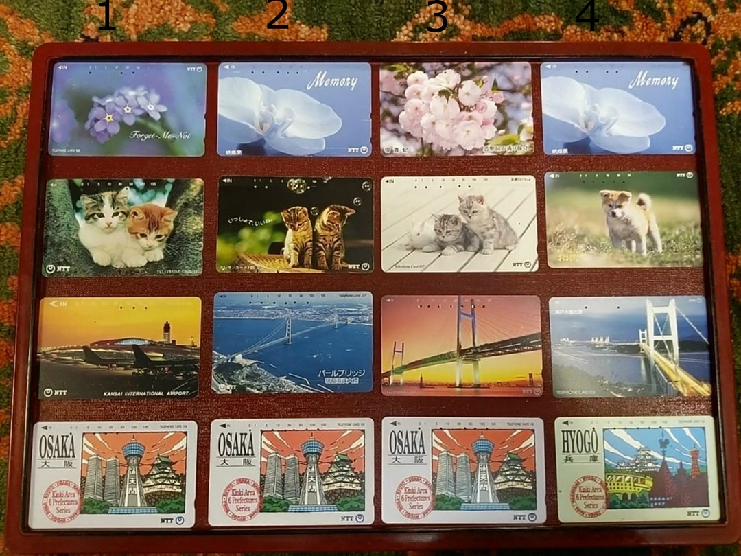 11 X Japanese Phone Cards Vintage 1990s Collectable Retro -  Israel