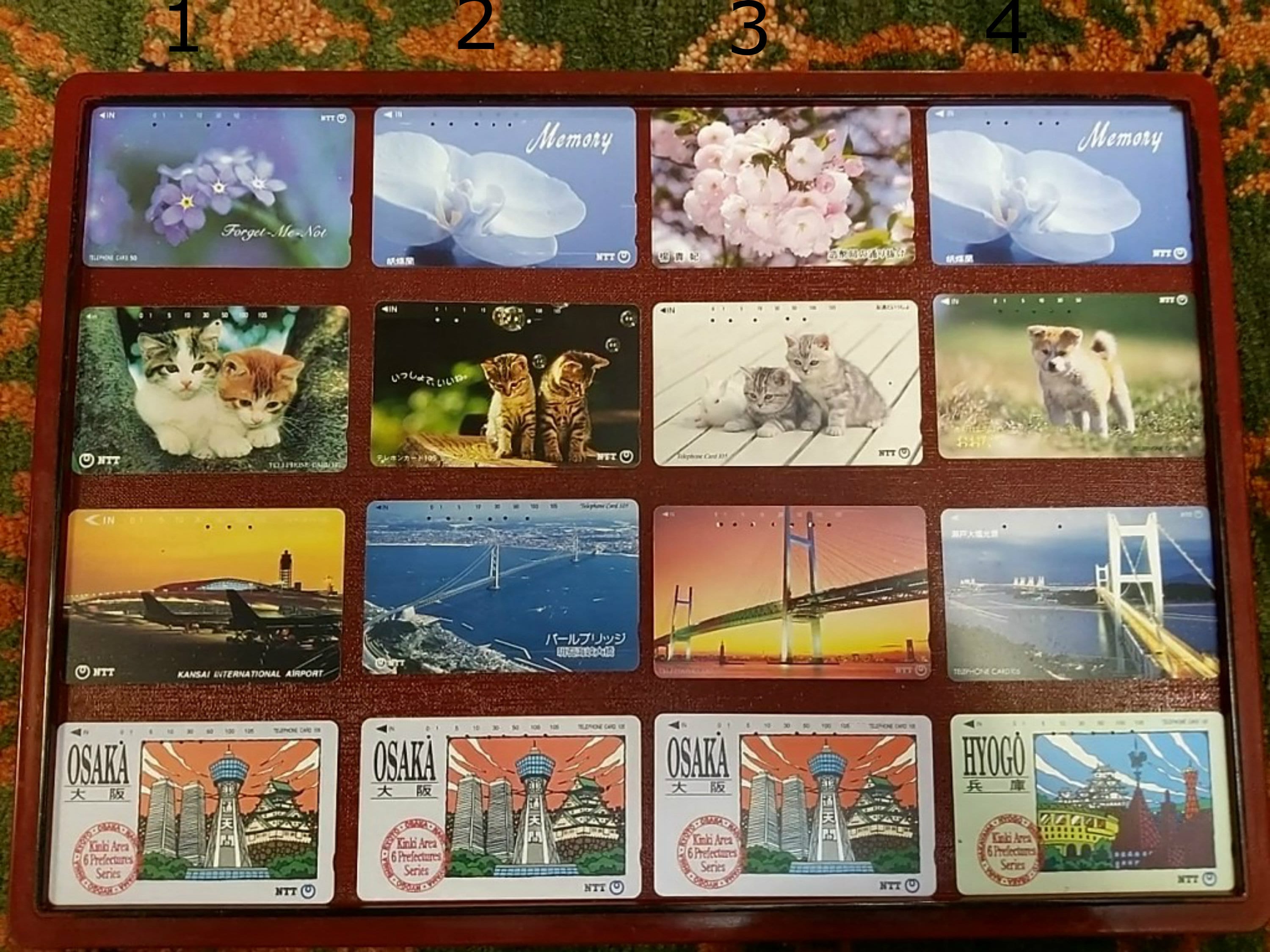 X JAPAN PREMIUM TELEPHON CARD SET Japanese
