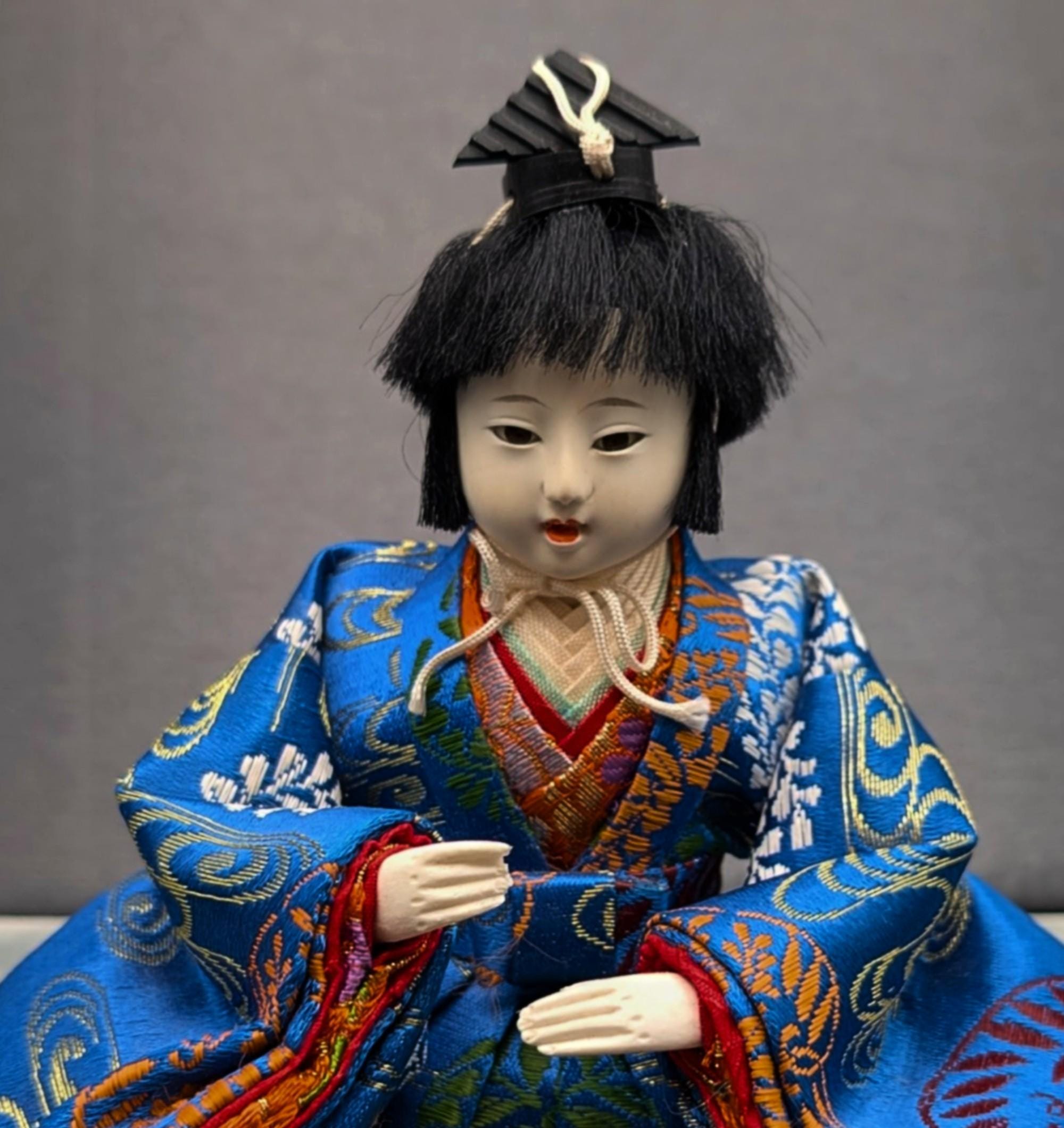 伝統古道具　南部白鹿園造　雛人形 japanese hina doll 伝統古道具 南部白鹿園造 雛人形 japanese hina doll 伝統古道具 南部