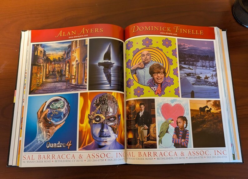 The Black Book Illustration 2003 Edition -  Hardcover Printed in Spain - Source Book from 2003 g
