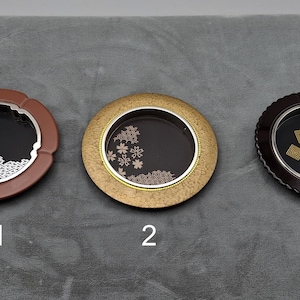 Vintage Japanese Door Husuma Knobs for Fusuma Sliding Doors or Tansu Sliding Doors - Recessed Circle Door Handle - Tansu Parts