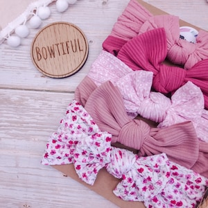 Baby Headband Bow Box Bundle | Baby Bows | Baby Headband | Toddler Bows | Hairband Hairbow | Baby Shower | New Baby Gift | Baby Girl Gift