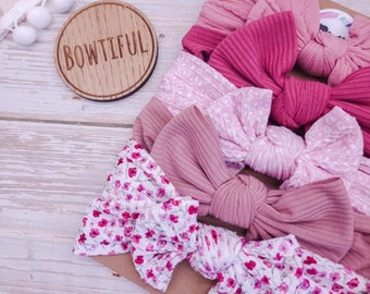 Baby Headband Bow Box Bundle | Baby Bows | Baby Headband | Toddler Bows | Hairband Hairbow | Baby Shower | New Baby Gift | Baby Girl Gift