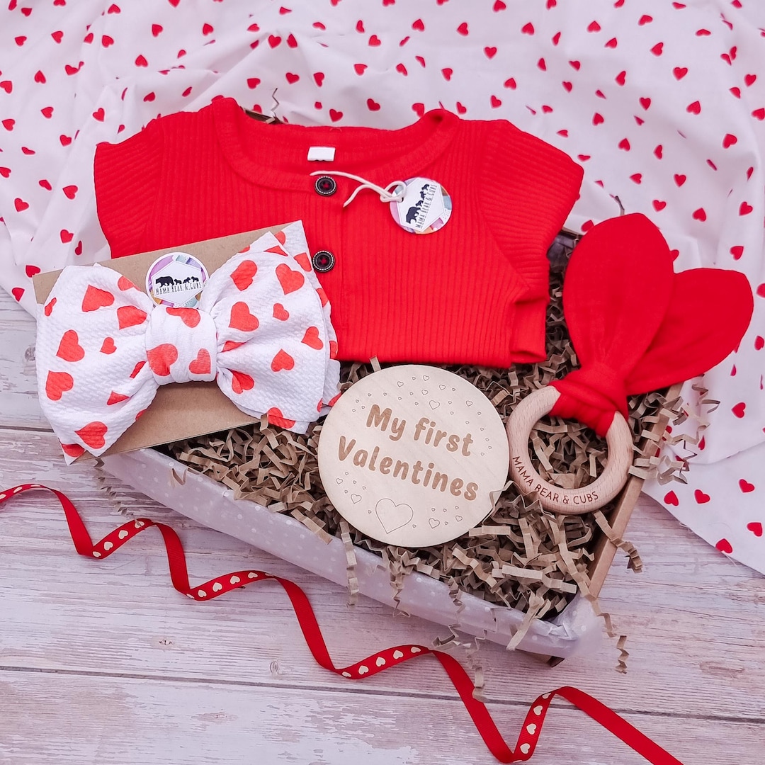 Baby Valentines Romper Baby Valentines Outfit Valentines Day Baby Vest ...