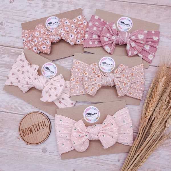 Baby Headband Bow Box Bundle | Baby Bows | Baby Headband | Toddler Bows | Hairband Hairbow | Baby Shower | New Baby Gift | Baby Girl Gift