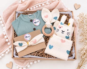 Baby Girl Gift Set, Newborn Hamper, Baby Shower Present
