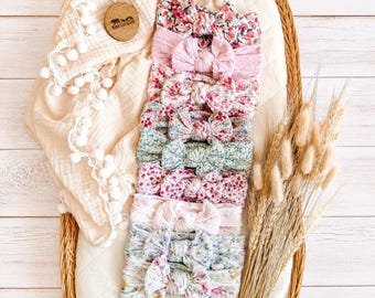 Baby Headband Bow Box Bundle | Baby Bows | Baby Headband | Toddler Bows | Hairband Hair bow | Baby Shower | New Baby Gift | Baby Girl Gift