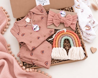 Rainbow Baby Gift, Rainbow Baby Coming Home Outfit, Baby Arrival Gift