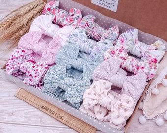 Baby Headband Bow Box Bundle | Baby Bows | Baby Headband | Toddler Bows | Hairband Hairbow | Baby Shower | New Baby Gift | Baby Girl Gift