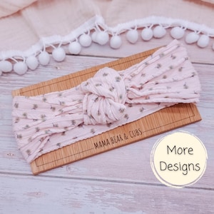 Knotted Headband | Knot Headband for Women | Twisted Knot Headband | Women&#39;s Floral Print Headband | Headbands for Women